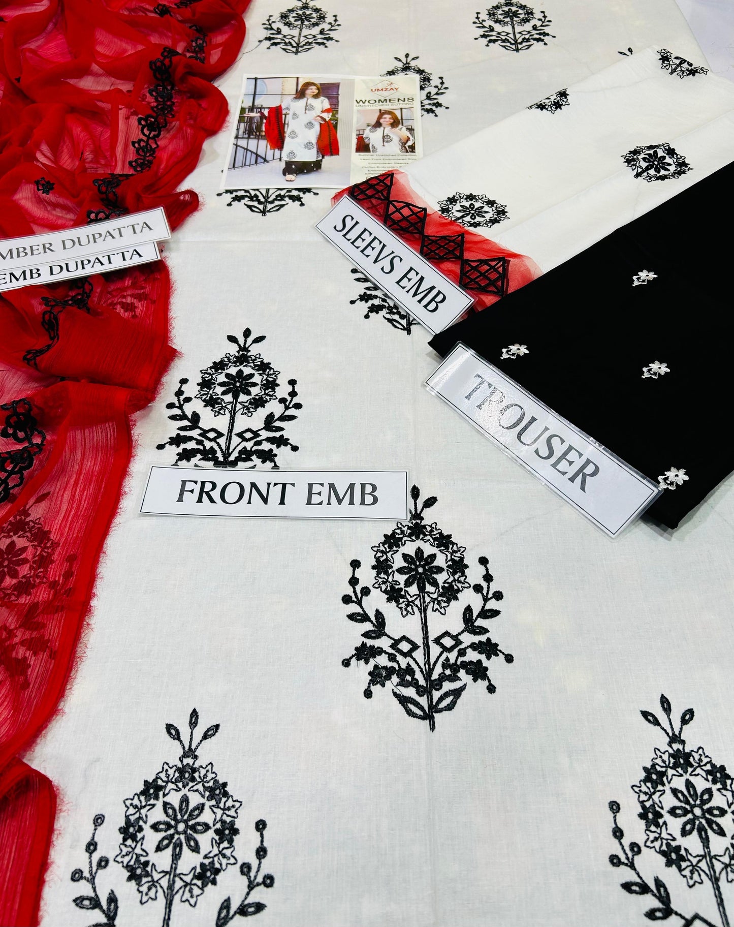 |3|PCS EMP PATCH SUIT UNSTITCH