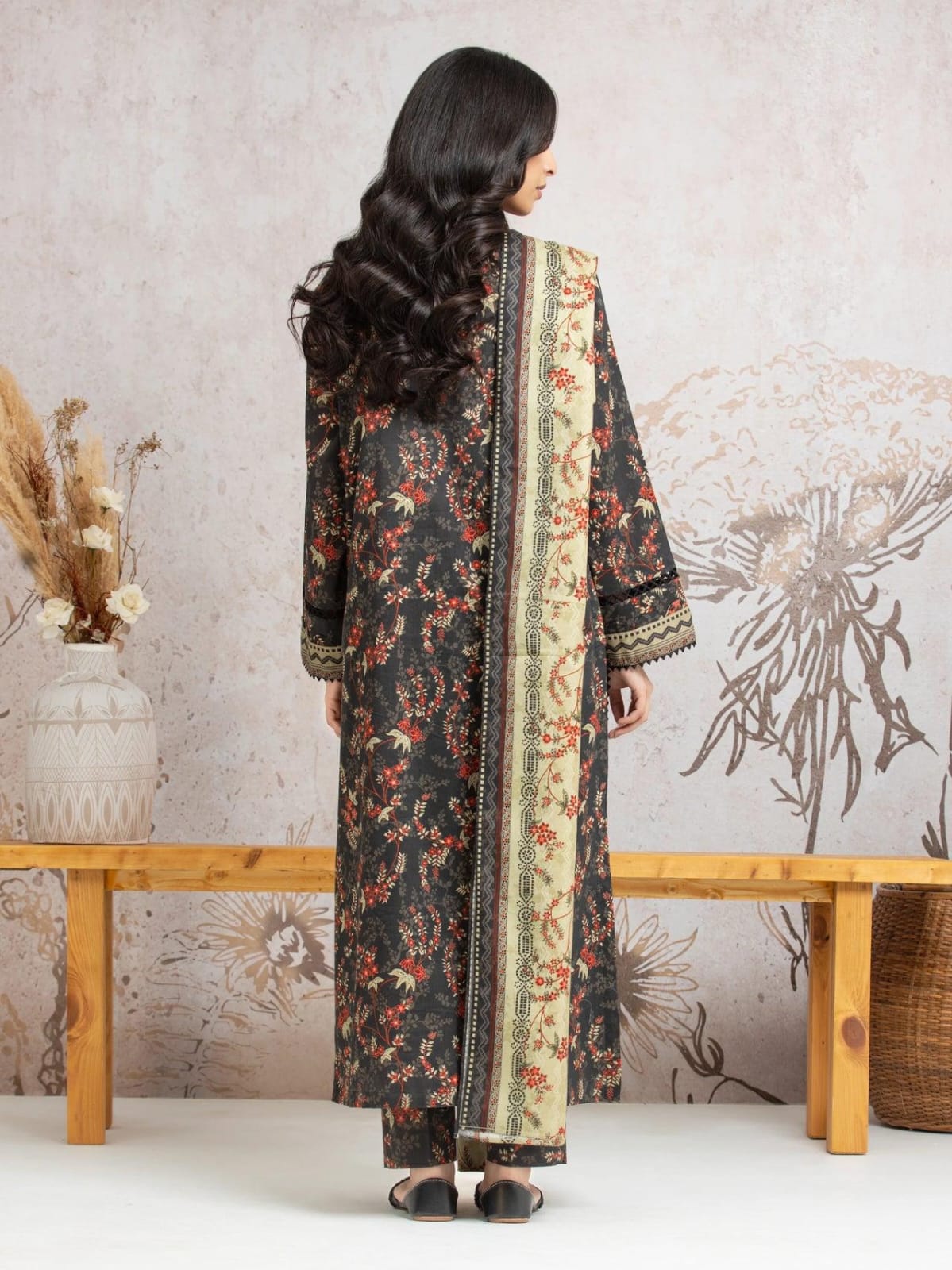 EDENROBE |3| PCS UNSTITCHED