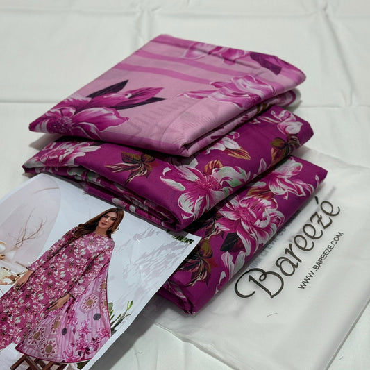BAREEZE |3| PCS LAWN UNSTITCH