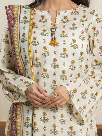 EDENROBE |3| PCS UNSTITCHED