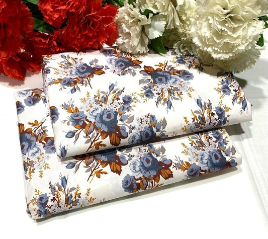 SUMMER COTTON |2| PCS UNSTITCHED