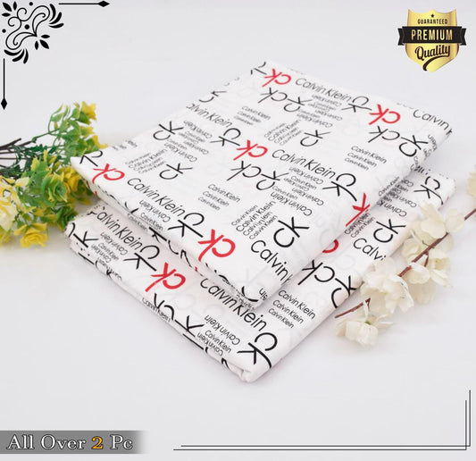 SUMMER COTTON |2| PCS UNSTITCHED