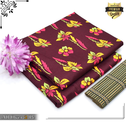 SUMMER COTTON |2| PCS UNSTITCHED