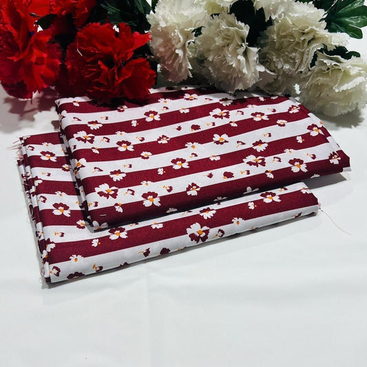 SUMMER COTTON |2| PCS UNSTITCHED