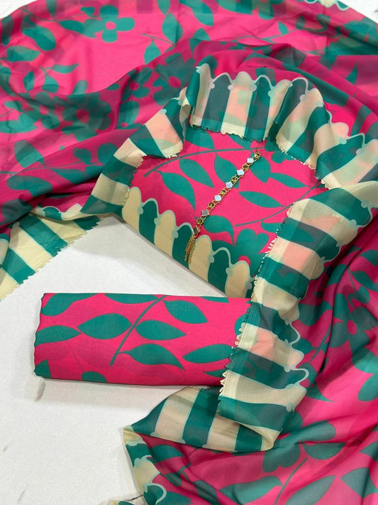 SWISS LAWN |3| PCS UNSTITCH