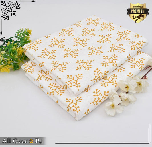 SUMMER COTTON |2| PCS UNSTITCHED