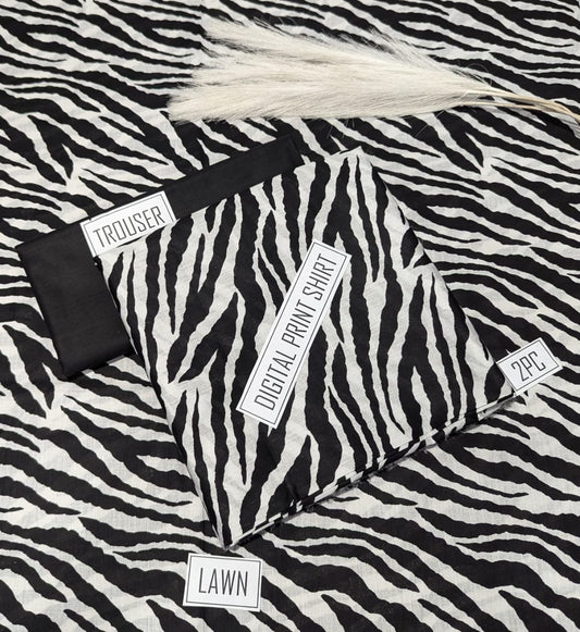 PRINTED LAWN |2| PCS UNSTITCHED