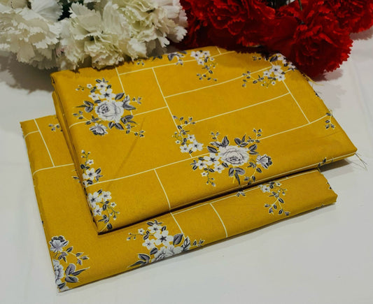 SUMMER COTTON |2| PCS USTITCHED