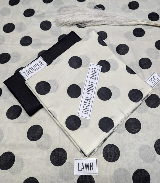 PRINTED LAWN |2| PCS UNSTITCHED