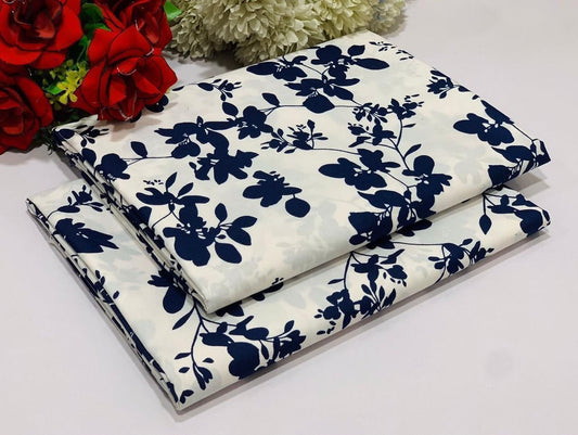 SUMMER COTTON |2| PCS UNSTITCHED