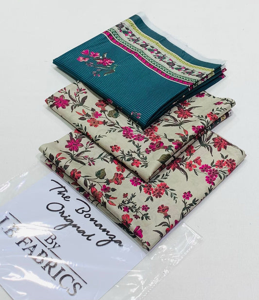 IB PRINTED LAWN |3| PCS UNSTITCHED