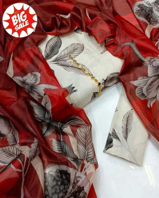 SWISS LAWN |3| PCS UNSTITCH