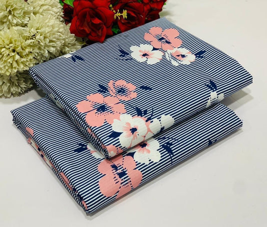 SUMMER COTON |2| PCS UNSTITCHED