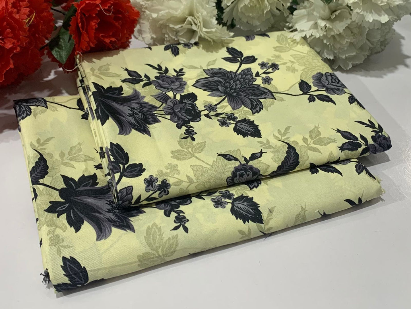SUMMER COTTON |2| PCS UNSTITCHED