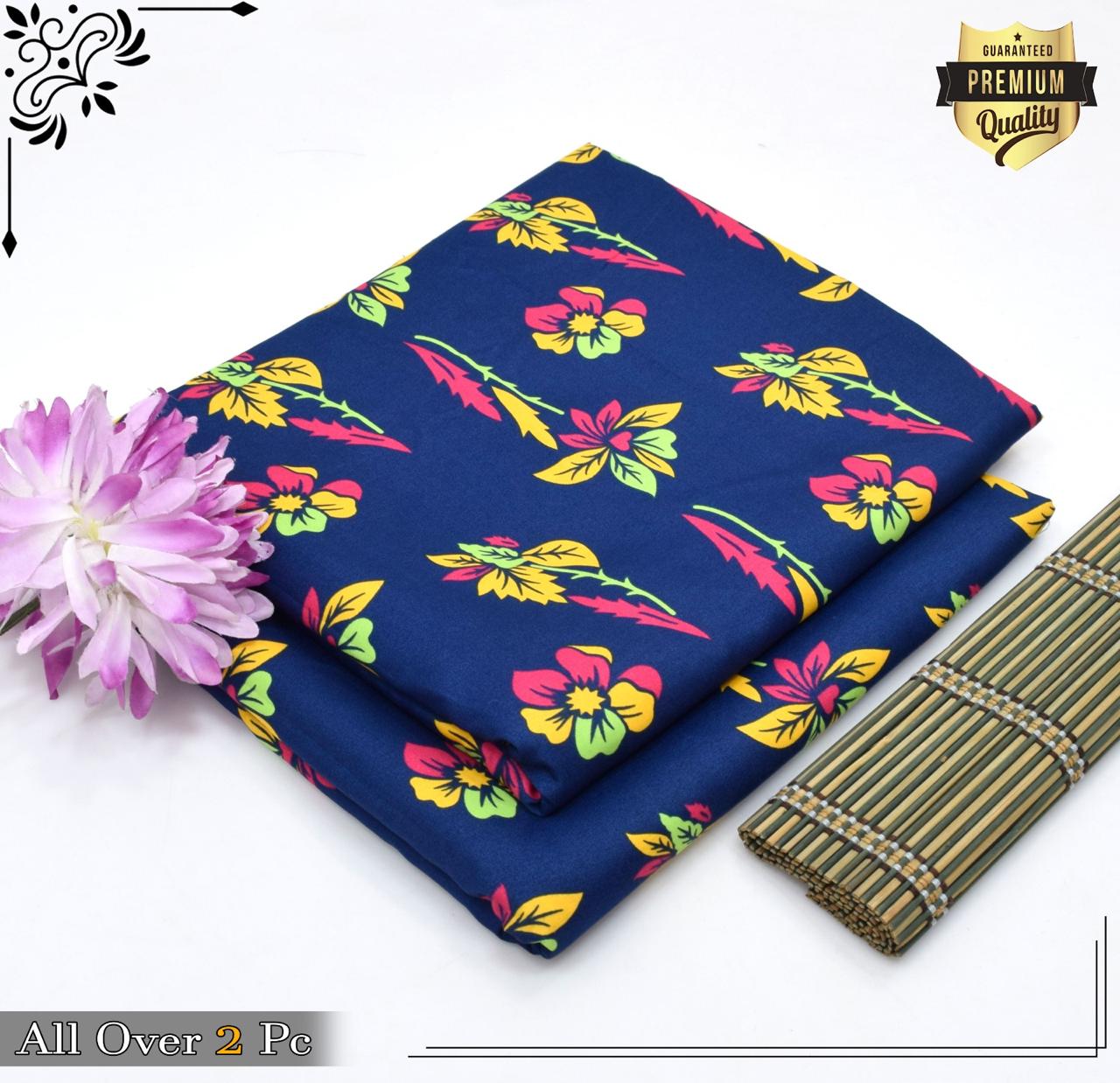 SUMMER COTTON |2| PCS UNSTITCHED
