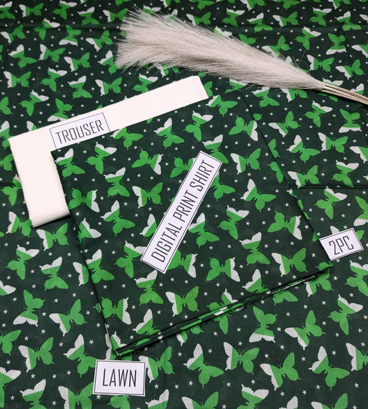 PRINTED LAWN |2| PCS UNSTITCHED