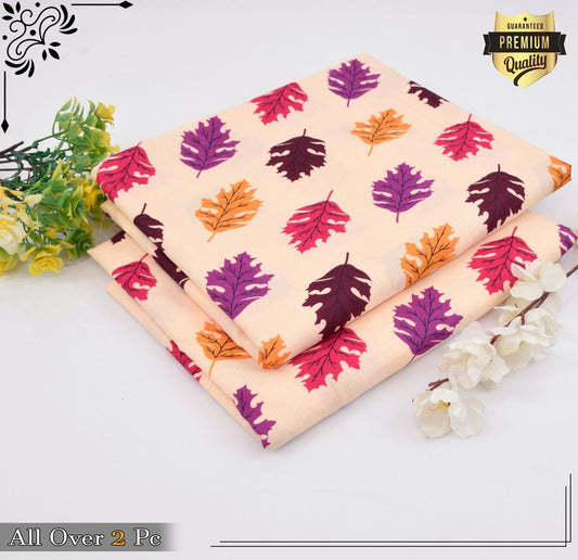 SUMMER COTTON |2| PCS UNSTITCHED