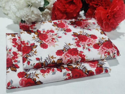 SUMMER COTON |2| PCS UNSTITCHED